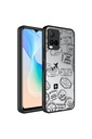 Vivo Y32 Uyumlu Kılıf Aynalı Desenli Kamera Korumalı Parlak Zore Mirror Kapak