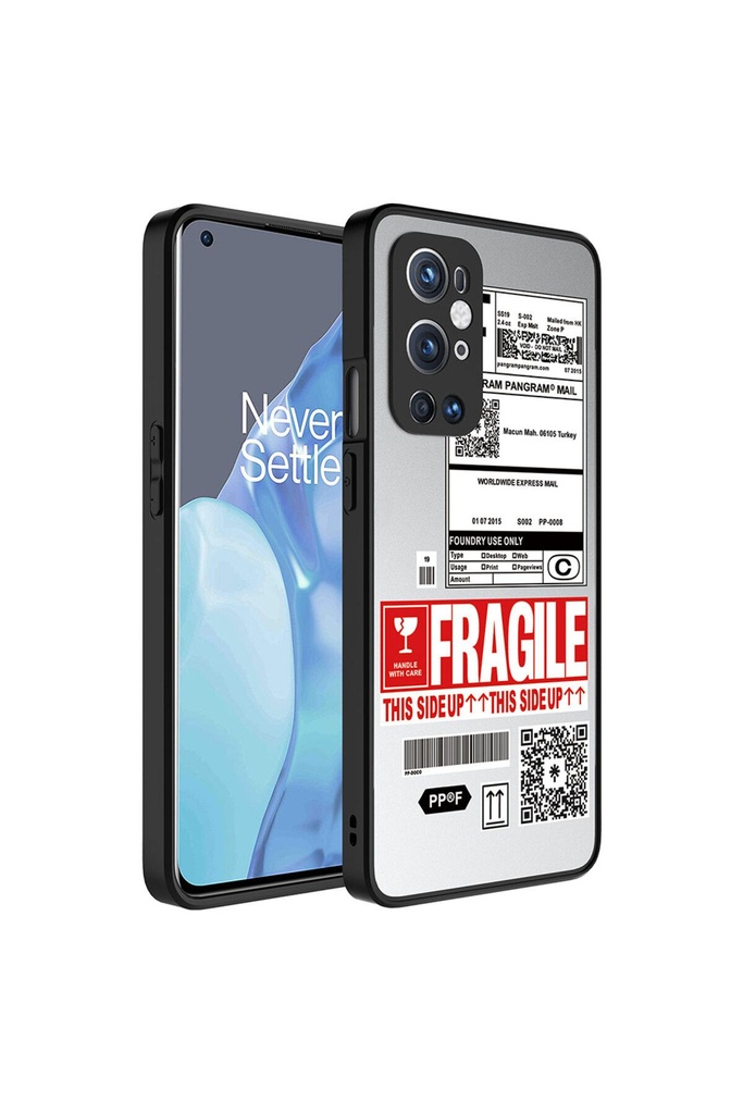 OnePlus 9 Pro Uyumlu Kılıf Aynalı Desenli Kamera Korumalı Parlak Zore Mirror Kapak