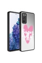 Samsung Galaxy S20 FE Uyumlu Kılıf Aynalı Desenli Kamera Korumalı Parlak Zore Mirror Kapak
