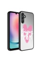 Samsung Galaxy A14 Uyumlu Kılıf Aynalı Desenli Kamera Korumalı Parlak Zore Mirror Kapak
