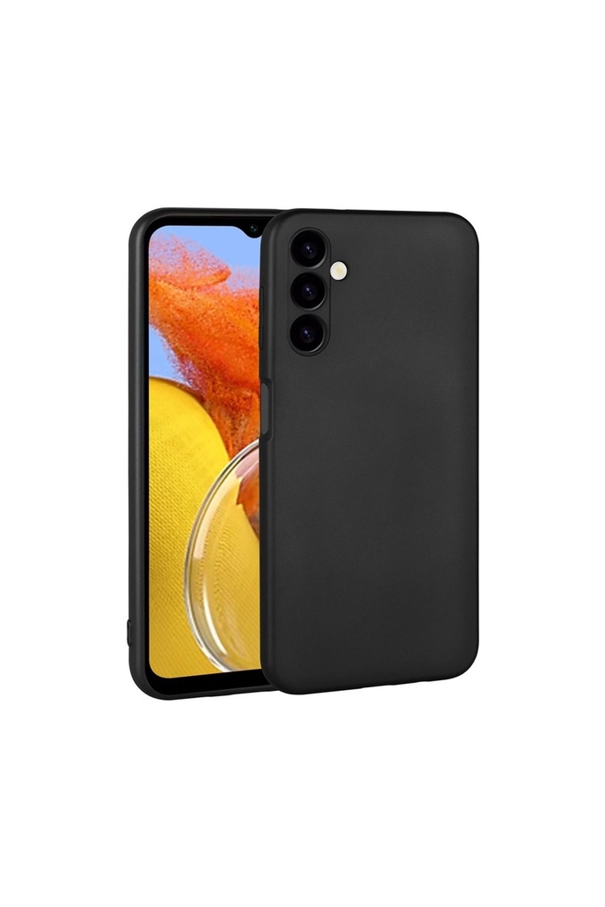 [RNZ-TA88707] Samsung Galaxy M14 Uyumlu Kılıf Zore Premier Silikon Kapak (Siyah)