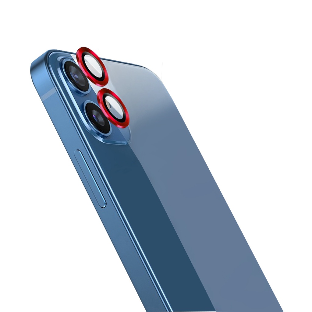 Apple iPhone 12 Uyumlu Go Des CL-10 Kamera Lens Koruyucu