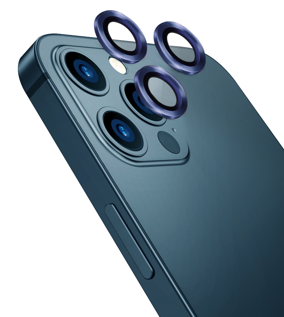 Apple iPhone 12 Pro Max Uyumlu Go Des CL-10 Kamera Lens Koruyucu