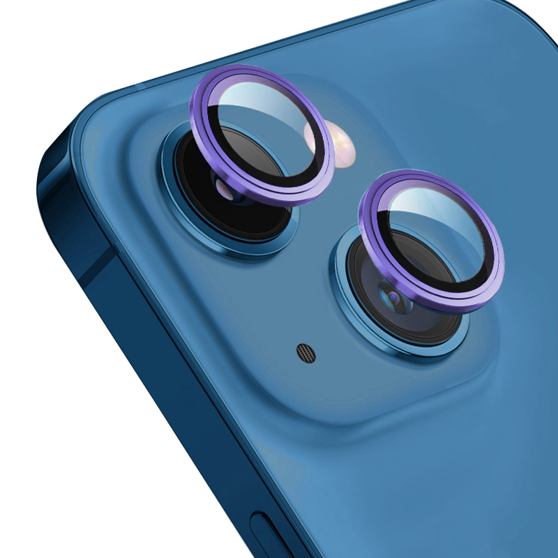 Apple iPhone 14 Uyumlu Go Des CL-10 Kamera Lens Koruyucu