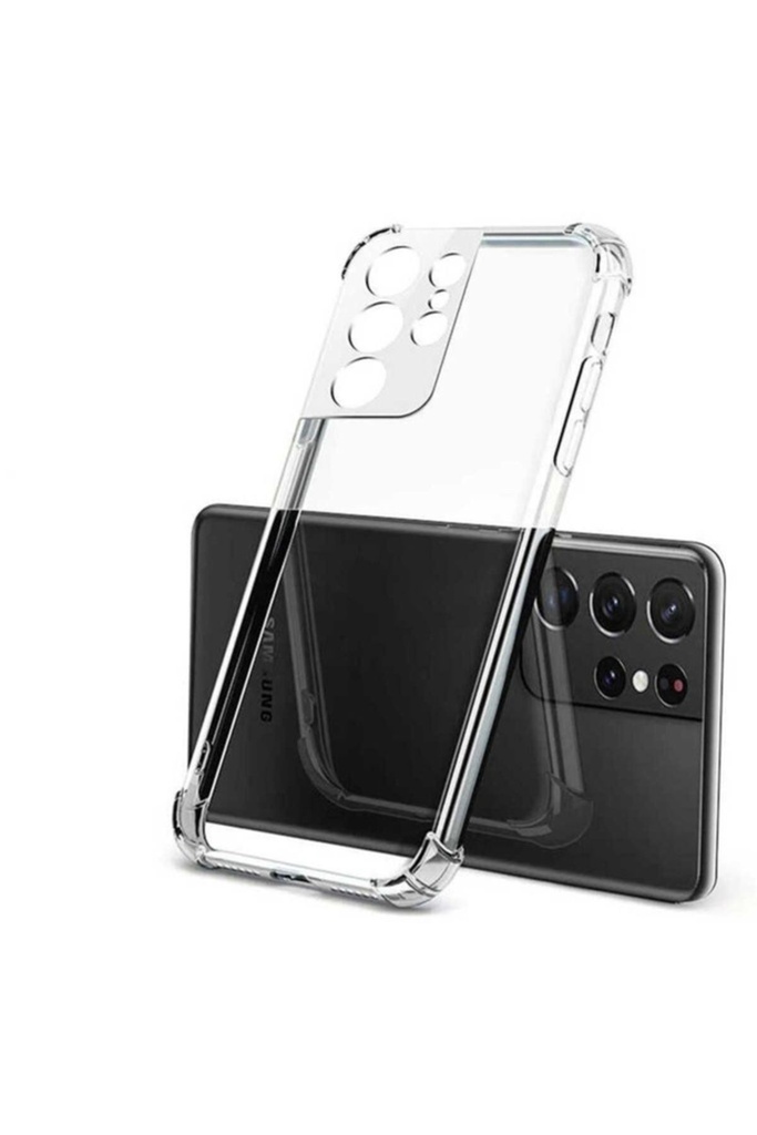 Samsung Galaxy S22 Ultra Uyumlu Kılıf Zore Kamera Korumalı Nitro Anti Shock Silikon
