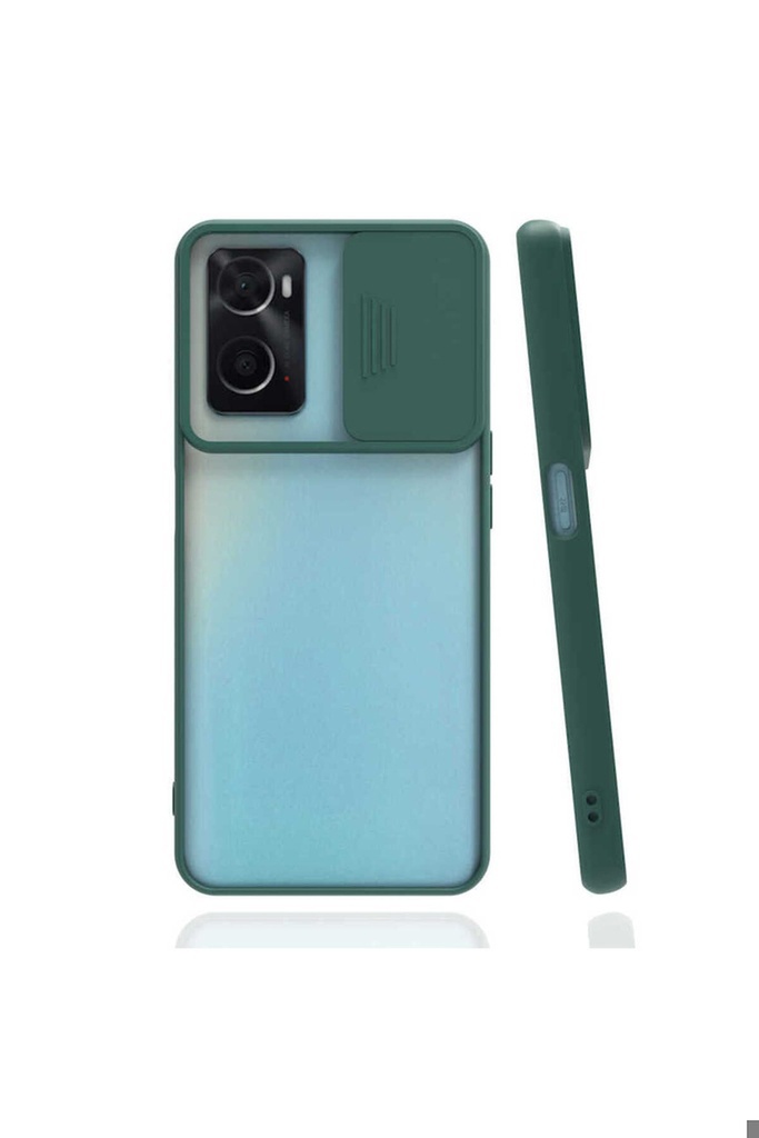 Oppo A76 Uyumlu Kılıf Zore Lensi Kapak