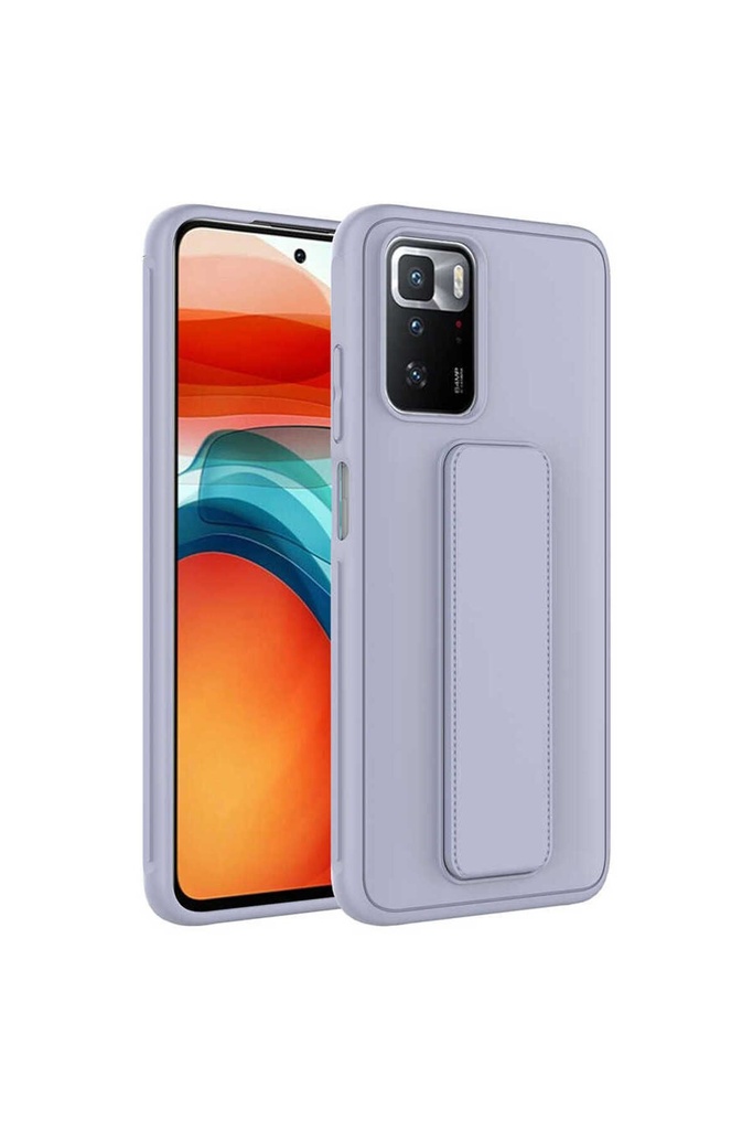Xiaomi Redmi 10 Uyumlu Kılıf Zore Qstand Kapak