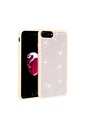 Apple iPhone 8 Plus Uyumlu Kılıf Parlak Taşlı Tasarım Zore Ston Kapak