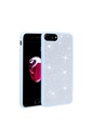Apple iPhone 8 Plus Uyumlu Kılıf Parlak Taşlı Tasarım Zore Ston Kapak
