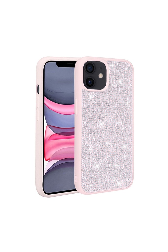 Apple iPhone 11 Uyumlu Kılıf Parlak Taşlı Tasarım Zore Ston Kapak