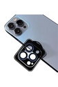 Apple iPhone 11 Pro Uyumlu Zore CL-11 Safir Safir Parmak İzi Bırakmayan Anti-Reflective Kamera Lens Koruyucu