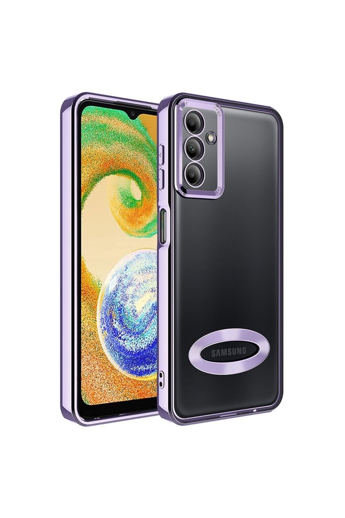 Samsung Galaxy A14 Uyumlu Kılıf Kamera Korumalı Logo Gösteren Zore Omega Kapak