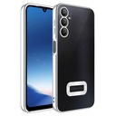 Samsung Galaxy A24 Uyumlu Kılıf Kamera Korumalı Logo Gösteren Zore Omega Kapak