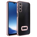 Samsung Galaxy A24 Uyumlu Kılıf Kamera Korumalı Logo Gösteren Zore Omega Kapak