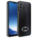 Samsung Galaxy A24 Uyumlu Kılıf Kamera Korumalı Logo Gösteren Zore Omega Kapak