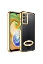 Samsung Galaxy A34 Uyumlu Kılıf Kamera Korumalı Logo Gösteren Zore Omega Kapak