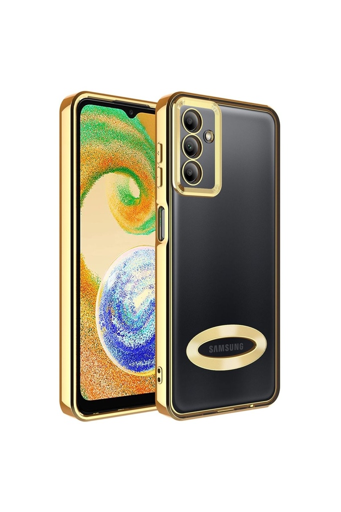 Samsung Galaxy A54 Uyumlu Kılıf Kamera Korumalı Logo Gösteren Zore Omega Kapak