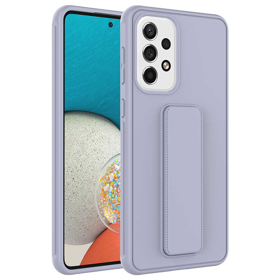 Samsung Galaxy A72 Uyumlu Kılıf Zore Qstand Kapak