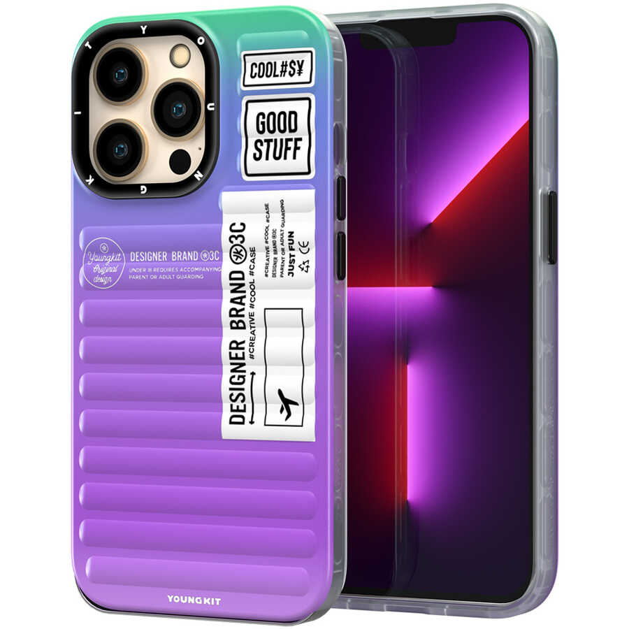 Apple iPhone 14 Pro Uyumlu Kılıf YoungKit The Secret Color Serisi Kapak