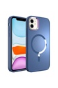 Apple iPhone 12 Uyumlu Kılıf M-safe Wireless Şarj Özellikli Zore Stil Kapak