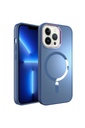 Apple iPhone 13 Pro Uyumlu Kılıf M-safe Wireless Şarj Özellikli Zore Stil Kapak