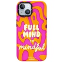 Apple iPhone 15 Uyumlu Kılıf Yazı Desenli Youngkit Mindfulness Serisi Kapak