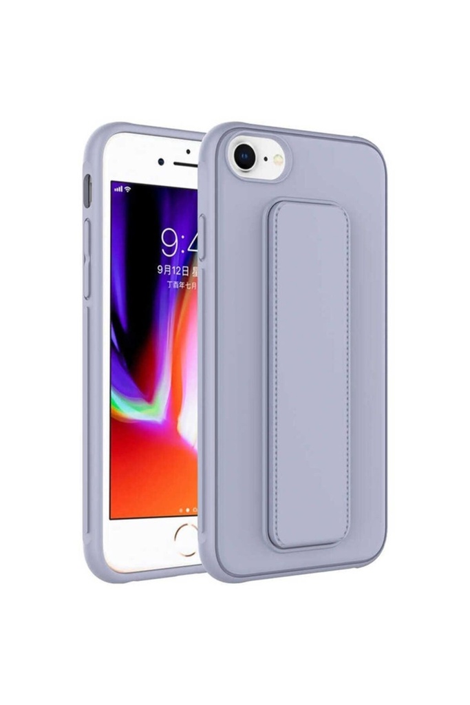 Apple iPhone SE 2022 Uyumlu Kılıf Zore Qstand Kapak