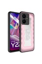 Vivo Y35 Uyumlu Kılıf Aynalı Desenli Kamera Korumalı Parlak Zore Mirror Kapak