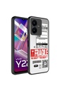 Vivo Y35 Uyumlu Kılıf Aynalı Desenli Kamera Korumalı Parlak Zore Mirror Kapak