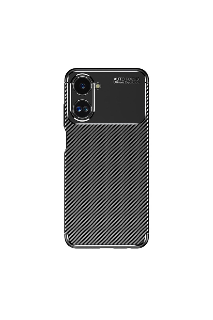 [RNZ-TA89819] Realme 10 Uyumlu 4G Kılıf Zore Negro Silikon Kapak (Siyah)