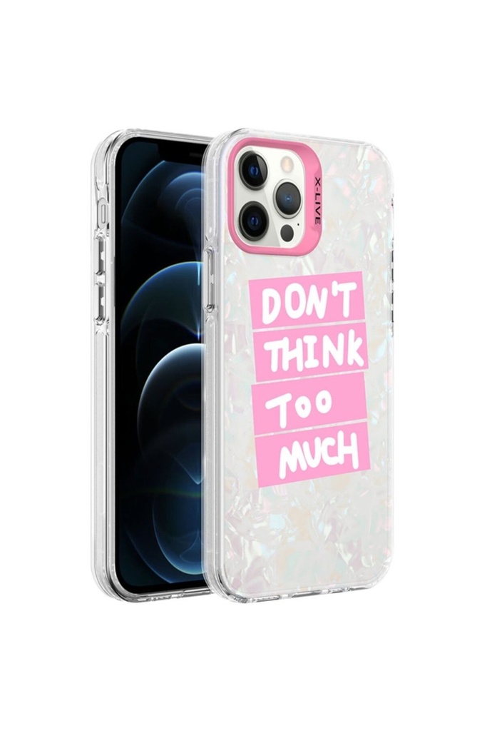 Apple iPhone 12 Pro Uyumlu Kılıf Mermer Desenli Zore Marbello Kapak