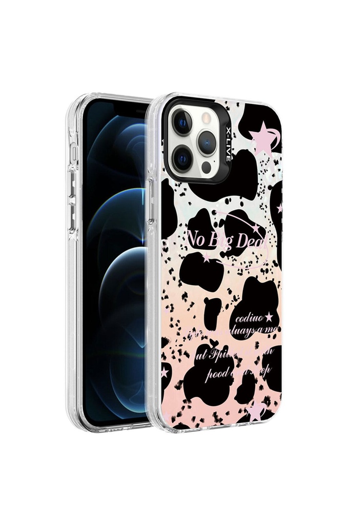 Apple iPhone 12 Pro Uyumlu Kılıf Mermer Desenli Zore Marbello Kapak