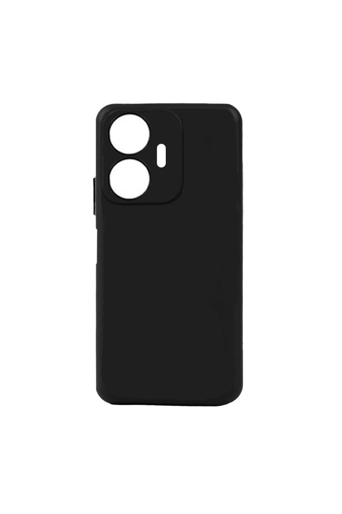 [RNZ-TA89813] Realme C55 Uyumlu Kılıf Zore Biye Silikon (Siyah)