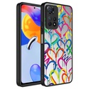 Xiaomi Redmi Note 11 Pro 5G Uyumlu Kılıf Aynalı Desenli Kamera Korumalı Parlak Zore Mirror Kapak