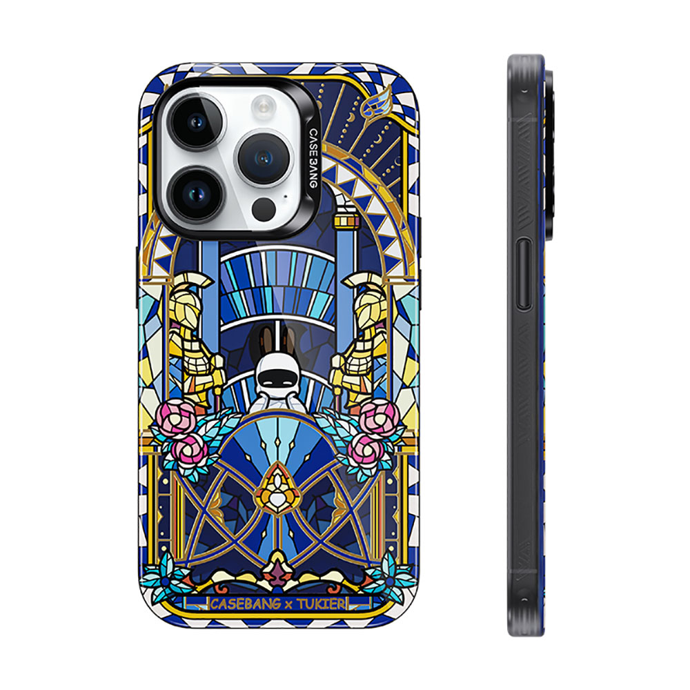 [RNZ-TA89502] Apple iPhone 14 Pro Max Uyumlu Kılıf M-safe Şarj Özellikli Benks Casebang Memory & Meditation Kapak (Siyah)