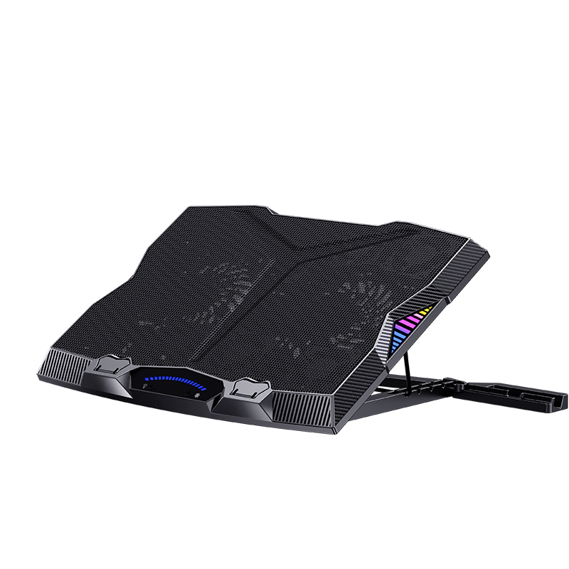 [RNZ-TA89513] Benks SR08 11 Fanlı RGB Led Işıklı Soğutucu Laptop Standı