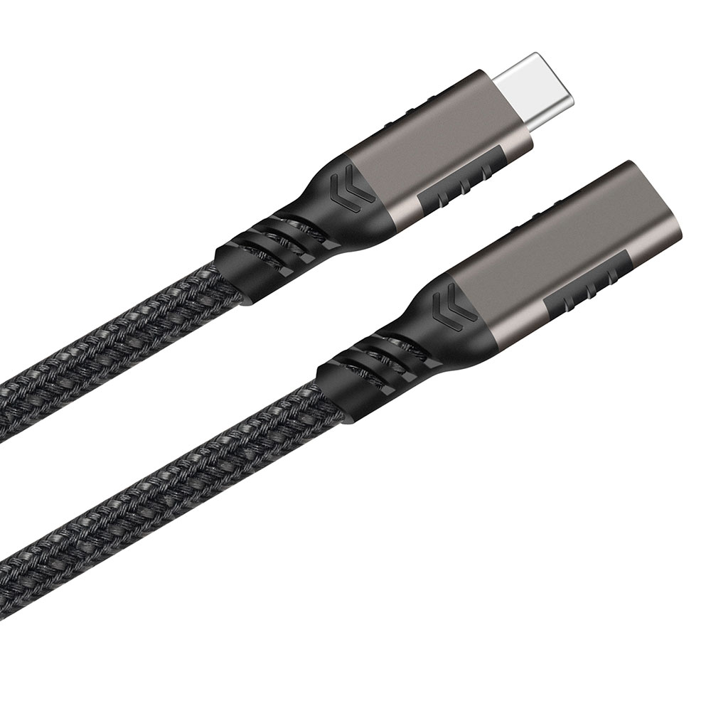 [RNZ-TA89559] Zore Extension USB3.2 Type-C PD Uzatma Kablosu 100W 20Gbps 4K@60Hz 1.5 Metre