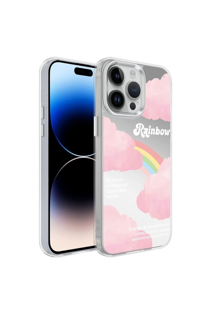 Apple iPhone 14 Pro Uyumlu Kılıf Airbagli Parlak Tasarımlı Zore Mimbo Kapak