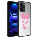 Xiaomi Poco X5 Pro Uyumlu Kılıf Aynalı Desenli Kamera Korumalı Parlak Zore Mirror Kapak