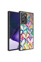 Samsung Galaxy Note 20 Ultra Uyumlu Kılıf Aynalı Desenli Kamera Korumalı Parlak Zore Mirror Kapak