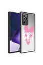 Samsung Galaxy Note 20 Ultra Uyumlu Kılıf Aynalı Desenli Kamera Korumalı Parlak Zore Mirror Kapak