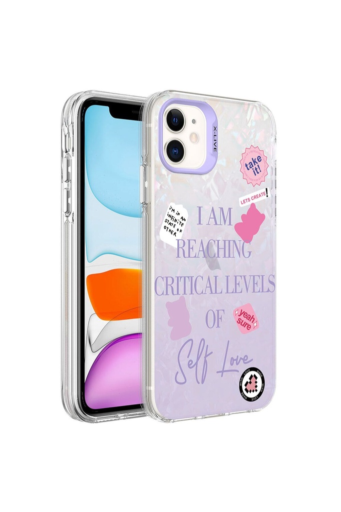 Apple iPhone 11 Uyumlu Kılıf Mermer Desenli Zore Marbello Kapak