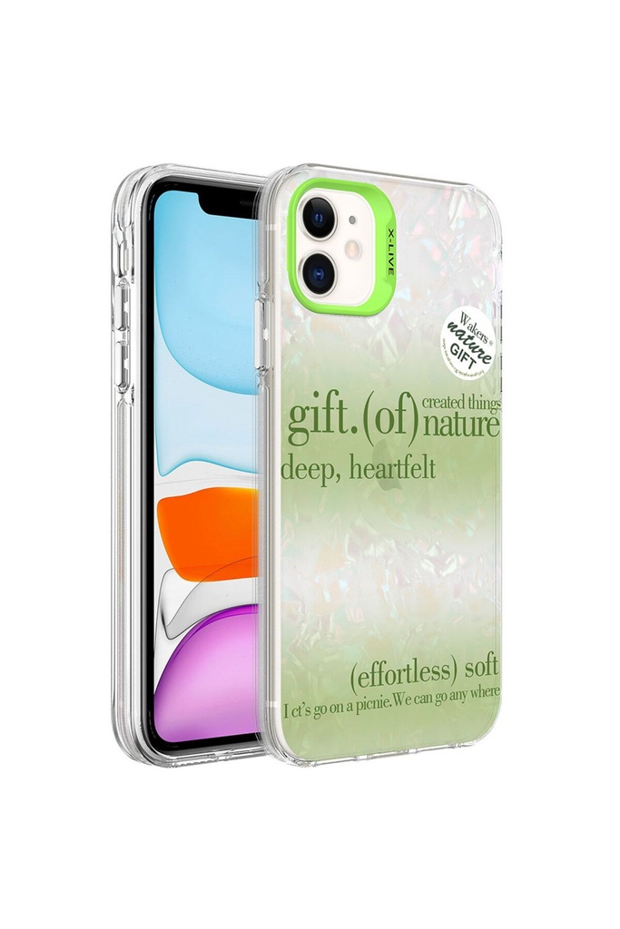 Apple iPhone 11 Uyumlu Kılıf Mermer Desenli Zore Marbello Kapak