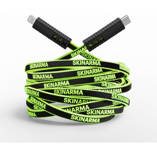 SkinArma Type-C to MFI Lightning Tenso Data ve Şarj Kablosu 3.0A 1.2 Metre