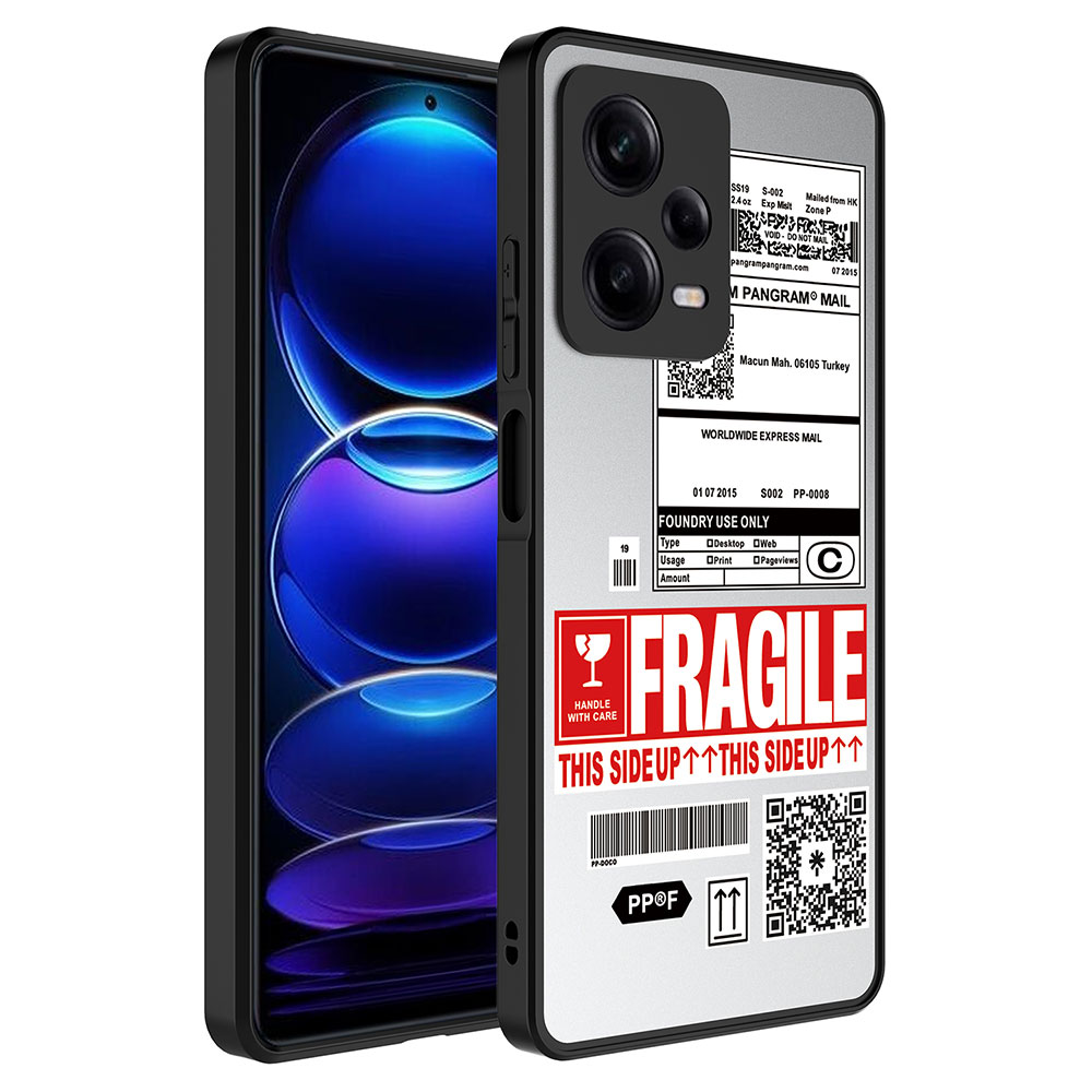 Xiaomi Redmi Note 12 Pro 5G Uyumlu Kılıf Aynalı Desenli Kamera Korumalı Parlak Zore Mirror Kapak