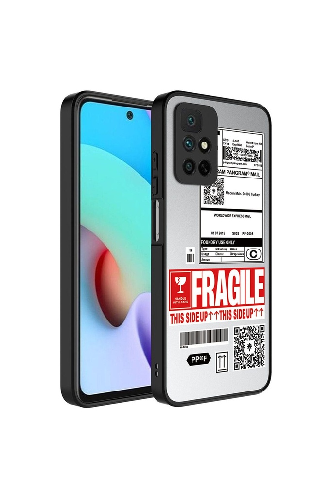 Xiaomi Redmi 10 Uyumlu Kılıf Aynalı Desenli Kamera Korumalı Parlak Zore Mirror Kapak