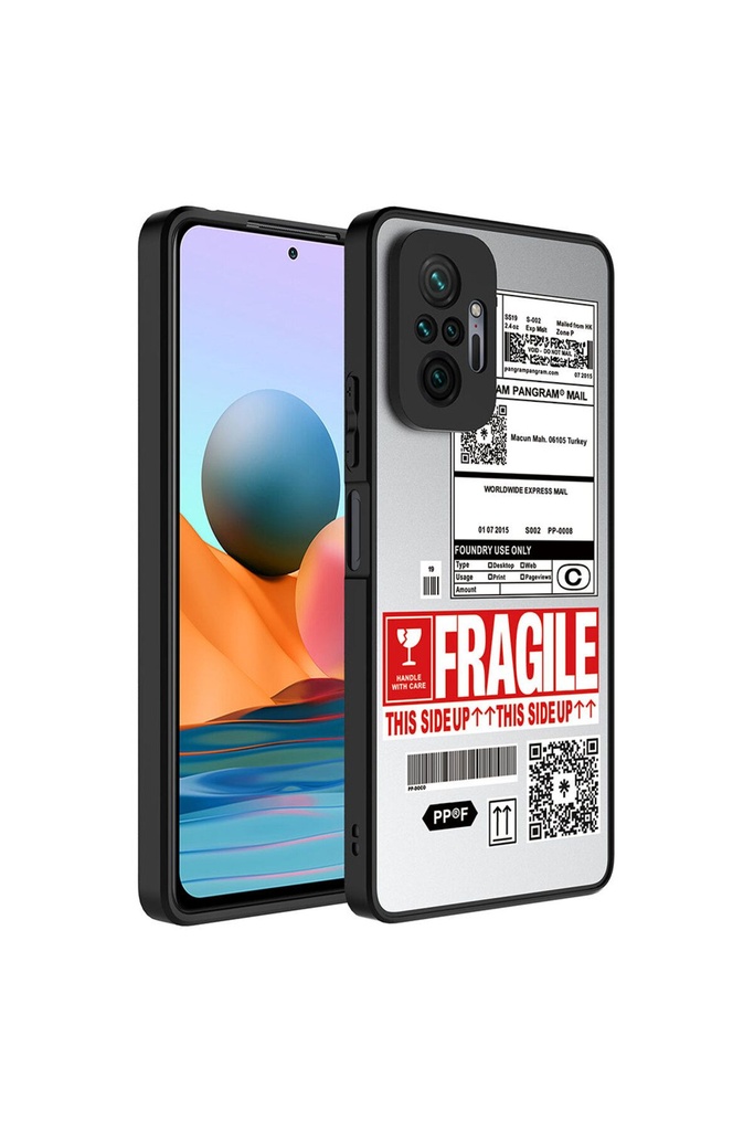 Xiaomi Redmi Note 10 Pro Uyumlu Kılıf Aynalı Desenli Kamera Korumalı Parlak Zore Mirror Kapak