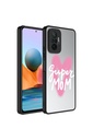 Xiaomi Redmi Note 10 Pro Uyumlu Kılıf Aynalı Desenli Kamera Korumalı Parlak Zore Mirror Kapak