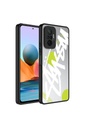 Xiaomi Redmi Note 10 Pro Uyumlu Kılıf Aynalı Desenli Kamera Korumalı Parlak Zore Mirror Kapak