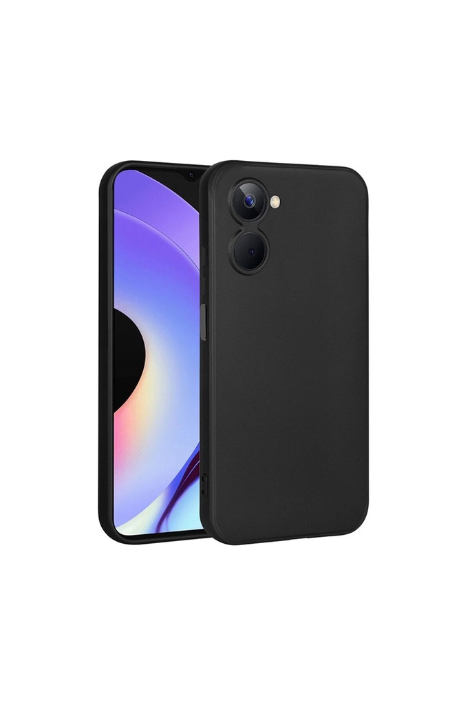 [RNZ-TA89901] Realme 10 Uyumlu 4G Kılıf Zore Premier Silikon Kapak (Siyah)
